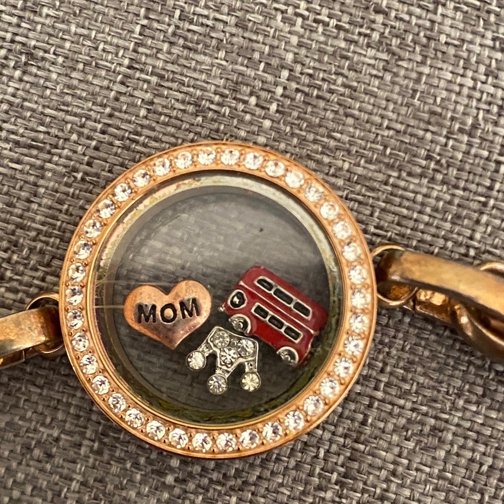 Origami Owl Rise Gold-tone Bracelet